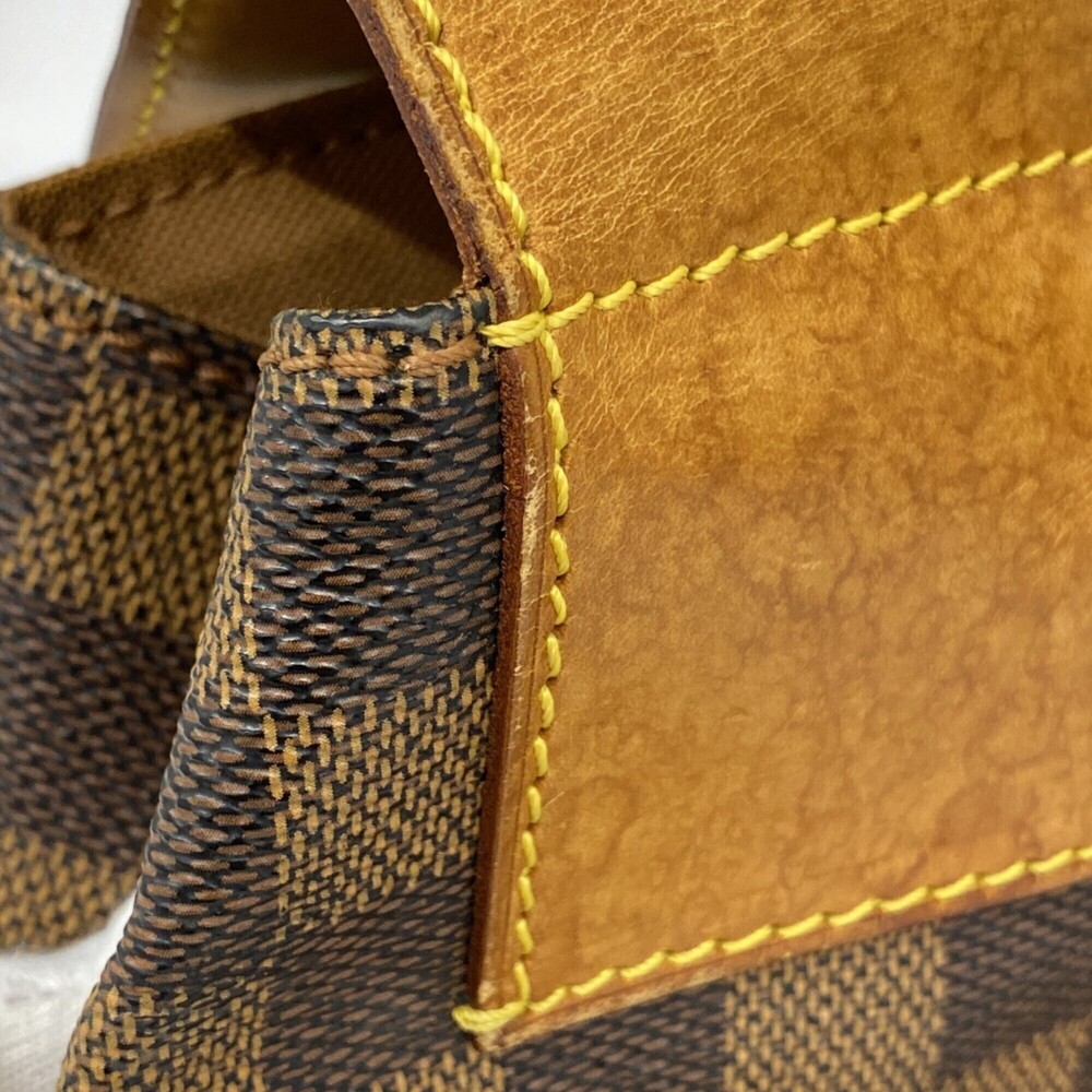 LOUIS VUITTON Authentic Brown Damier Backpack - Picture 11 of 14